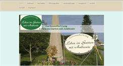 Desktop Screenshot of lang-gartenmoebel.de